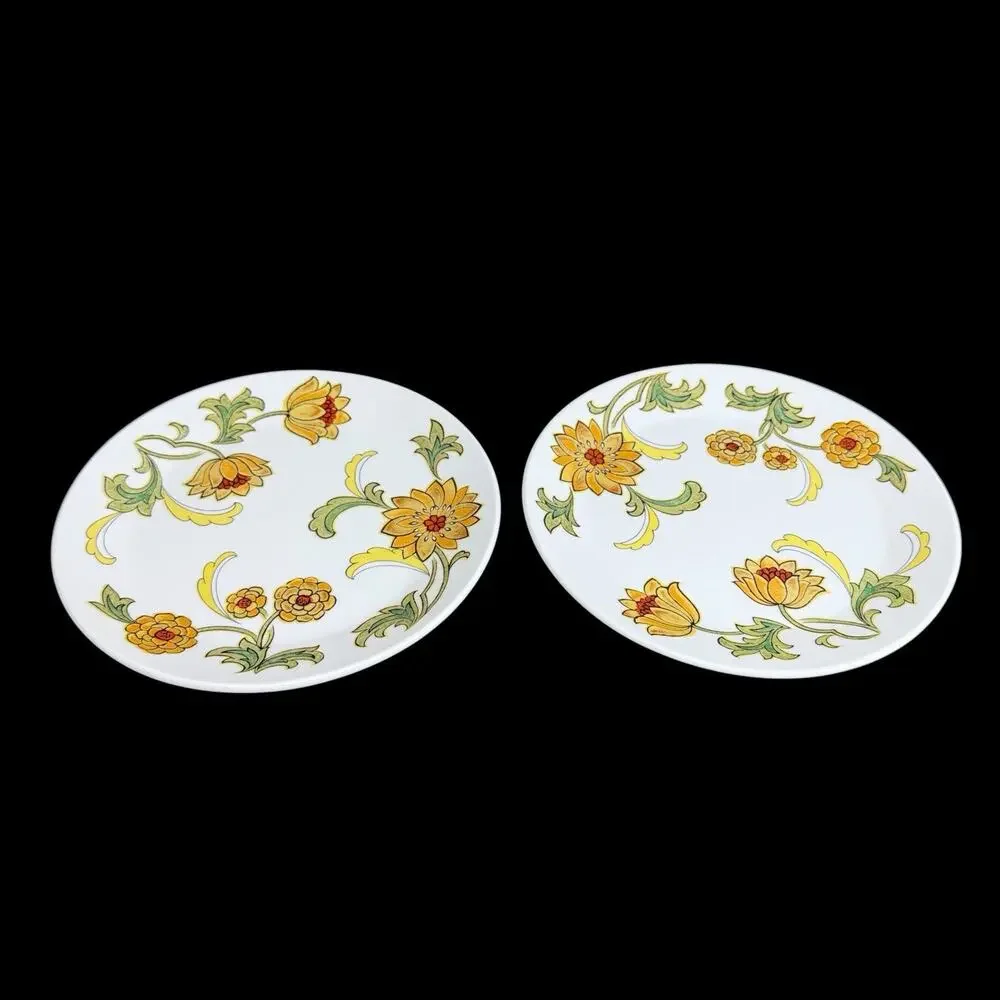 Vtg Noritake Progression Aloha 9023 Bread Butter Plates 6.25 in Japan Lot of 2